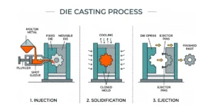 Die Casting Process Diagram