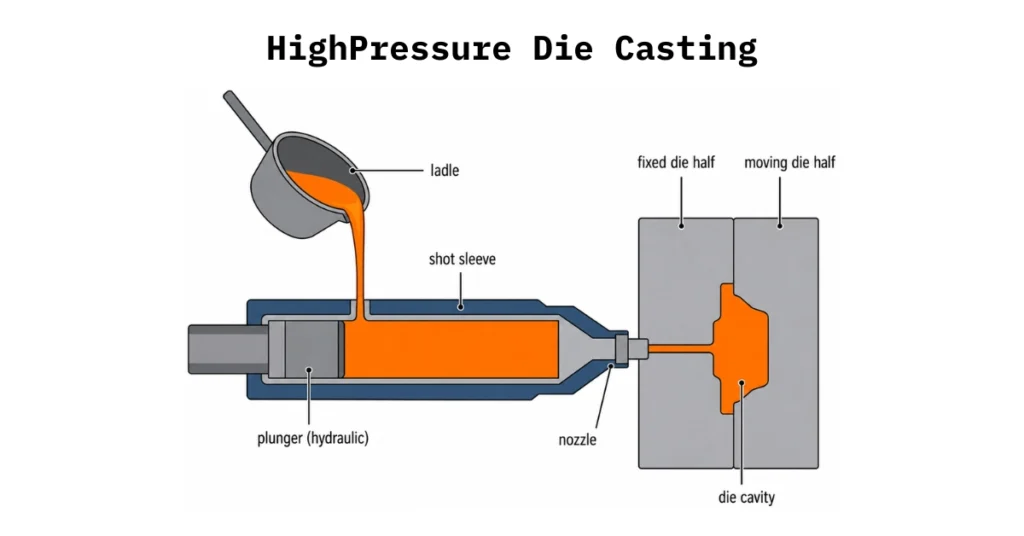 High Pressure Die Casting Diagram