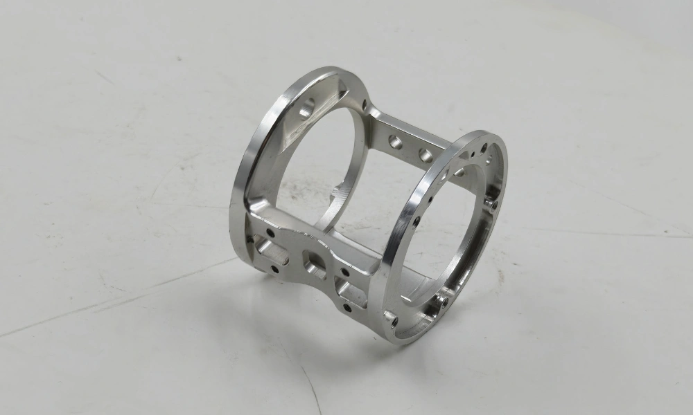 Investment casting aluminum fishing reel frame